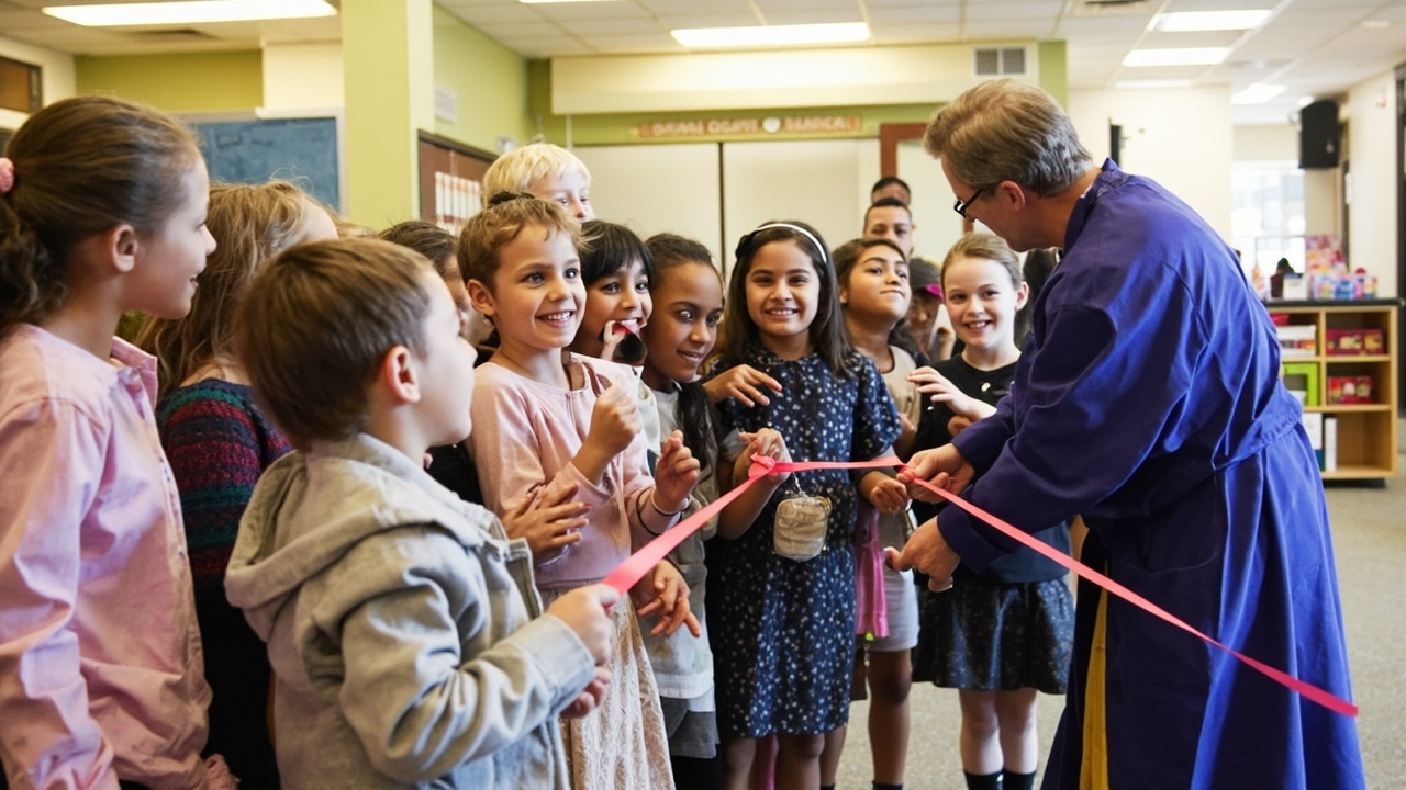 Mayor celebrates launch of new child care center